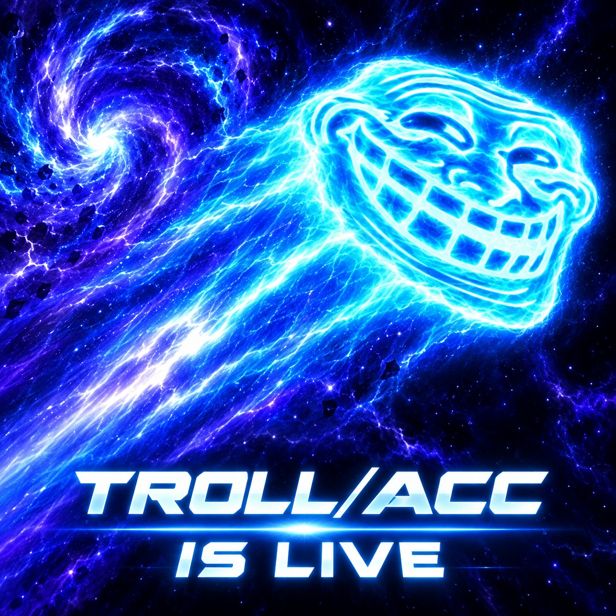 Accelerating trollface